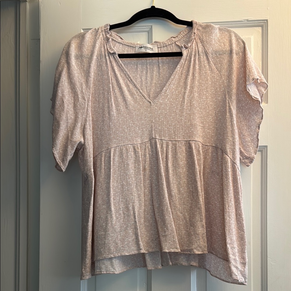 Boutique Women's Light Pink Top